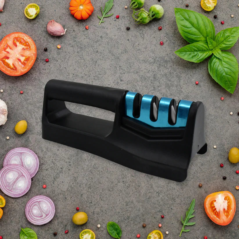 Kitchen Knife Sharpener – Handheld for Chefs & Serrated Knives