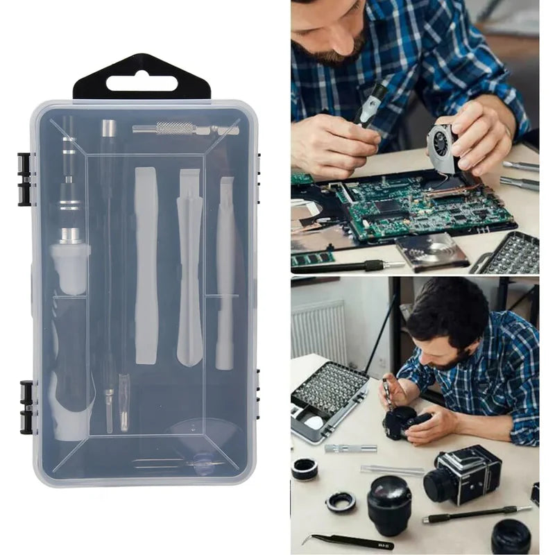 FixPerfect: 115-in-1 Precision Screwdriver Tool Kit, Magnetic Repair Set for Mobiles, Laptops, Gaming Consoles, Watches, Glasses & DIY Electronics Projects