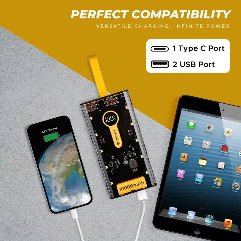 BOLT 10000 MAh POWERBANK (6 Months Brand Warranty)