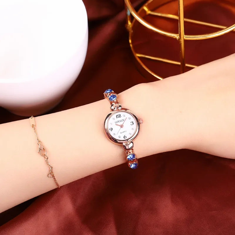 Blue Analog Watch – For Women