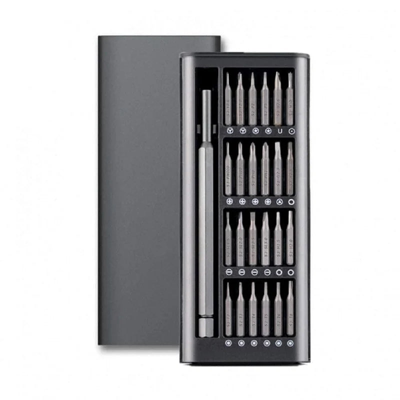 ClickFix: 24-in-1 Precision Screwdriver Kit – Magnetic Mini Repair Tool Set for Electronics, Mobile, Laptop, Watch, Glasses & PC