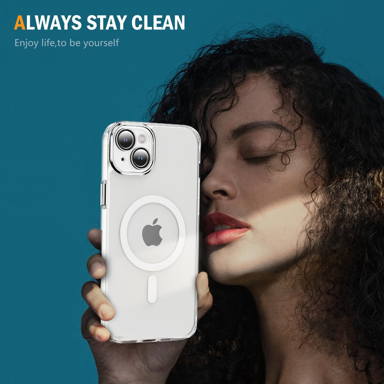 iPhone 15 Clear Bumper Mag Safe Case