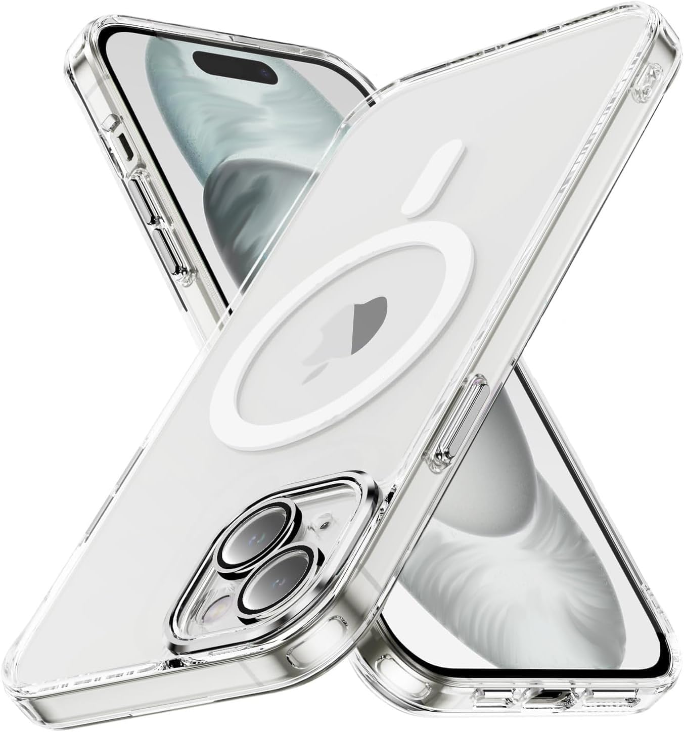 iPhone 15 Clear Bumper Mag Safe Case
