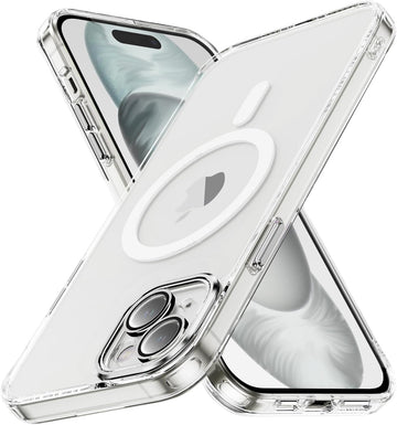 iPhone 15 Clear Bumper Mag Safe Case