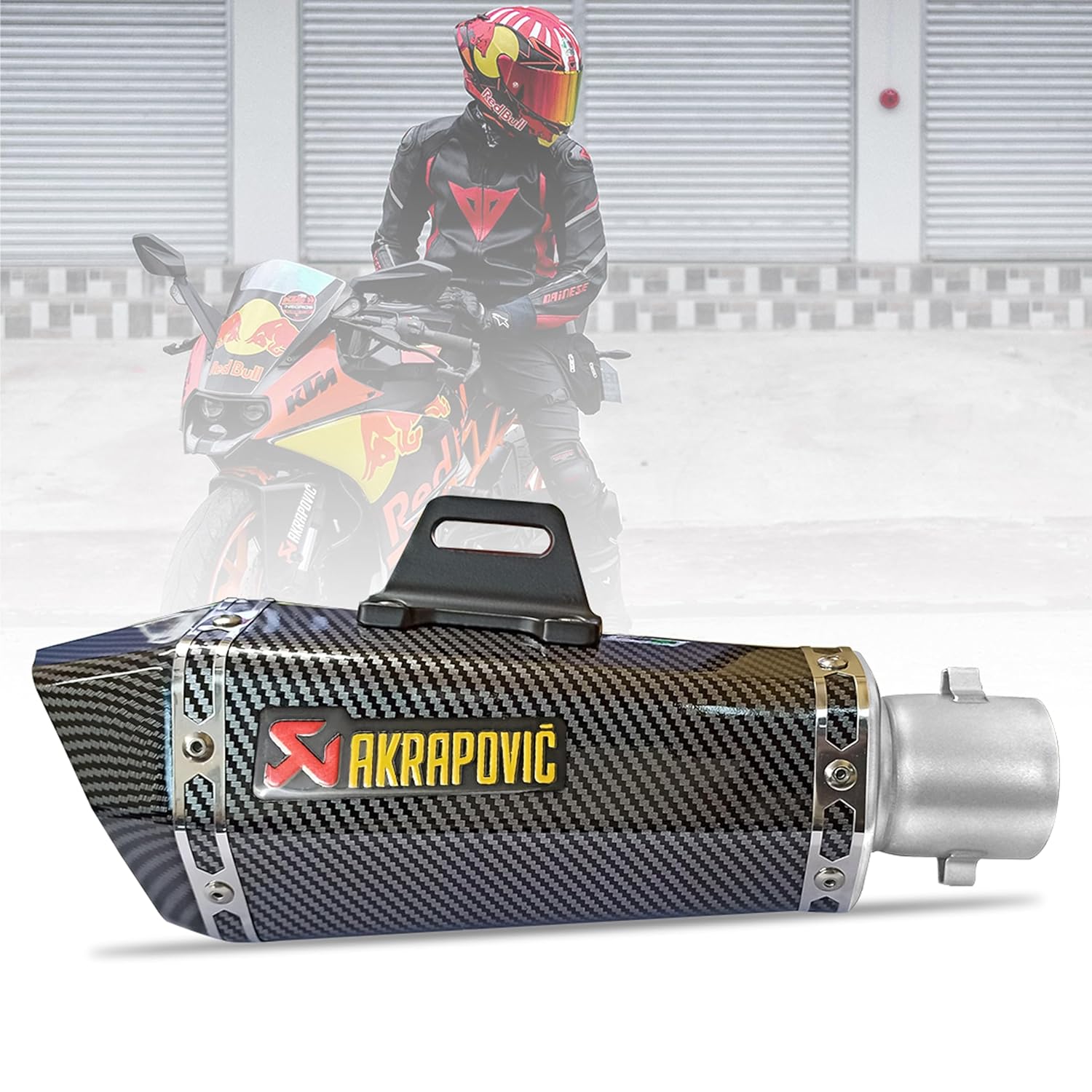 AKRAPOVIC Custom Slip-on Exhaust (Universal Fit)