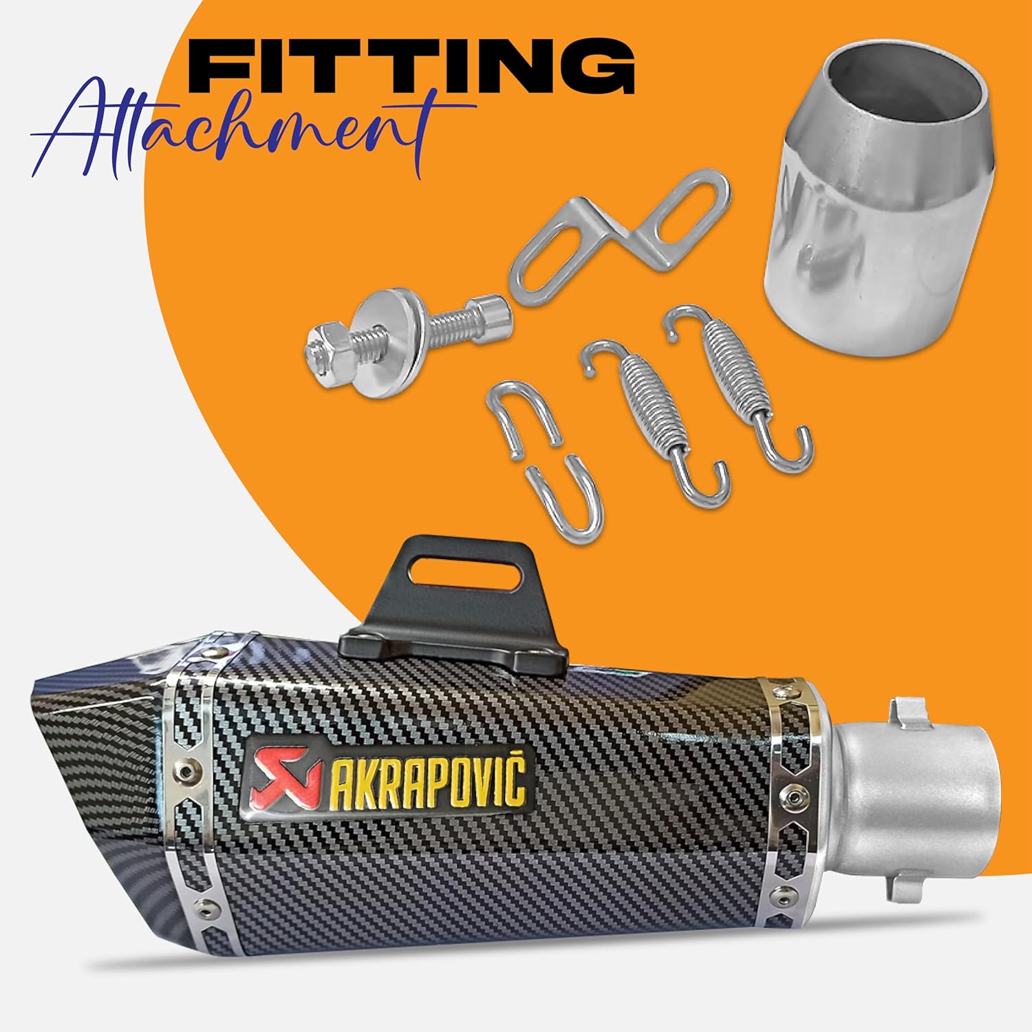 AKRAPOVIC Custom Slip-on Exhaust (Universal Fit)