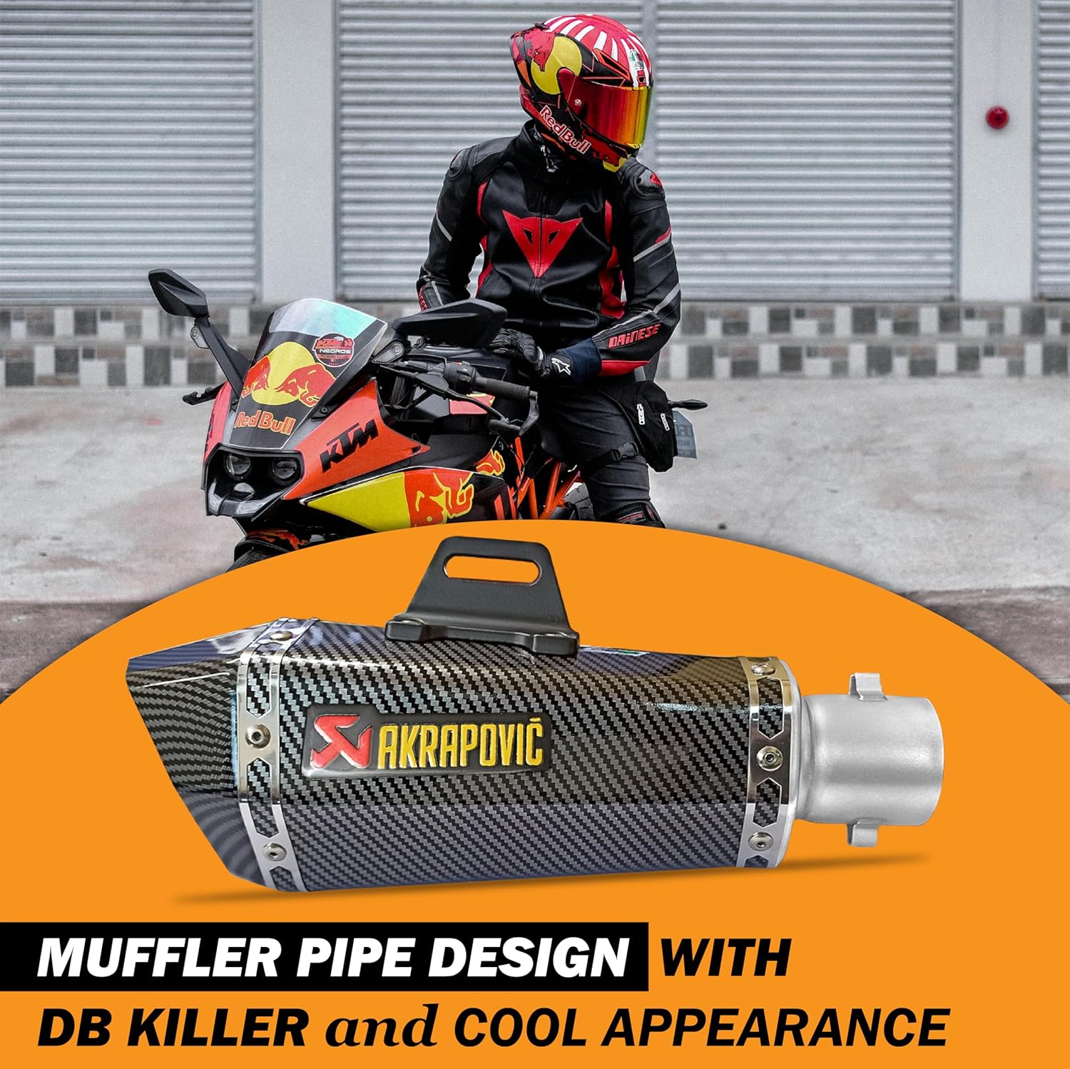 AKRAPOVIC Custom Slip-on Exhaust (Universal Fit)