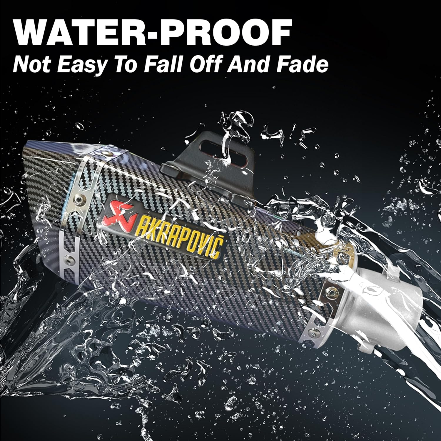 AKRAPOVIC Custom Slip-on Exhaust (Universal Fit)