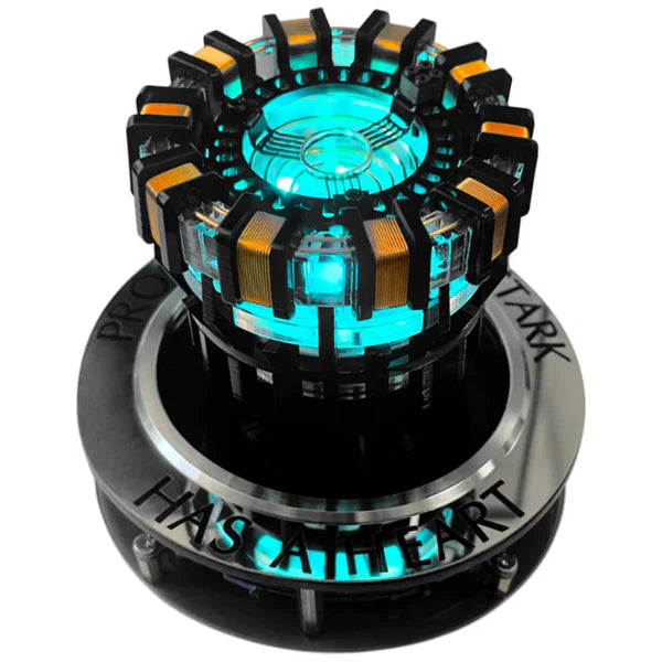 ArcRec: Levitating MK1 Arc Reactor Decor & Collectible & 360° Free Floating Display — 1:1 Collector Replica for Superhero Fans