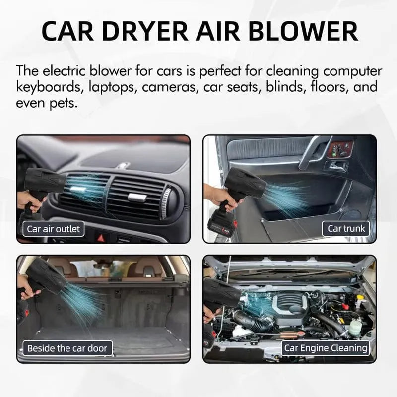 JETSTAR™ Cordless Turbo Jet Blower – 100,000 RPM | Car, Home & Garden Cleaning