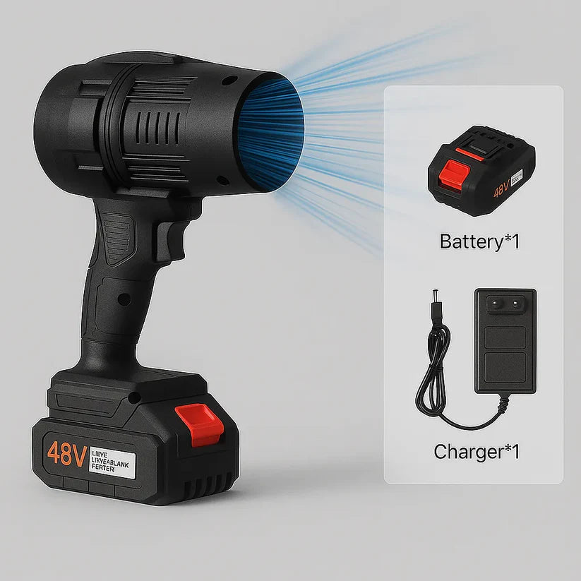 JETSTAR™ Cordless Turbo Jet Blower – 100,000 RPM | Car, Home & Garden Cleaning